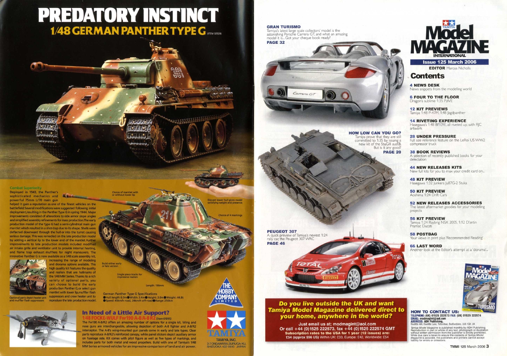 Tamiya Model Magazine 125 (2006-03)